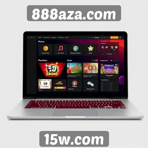 Funcionalidades do design do site 888aza.com