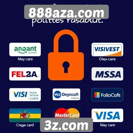 Métodos de pagamento disponíveis no 888aza.com